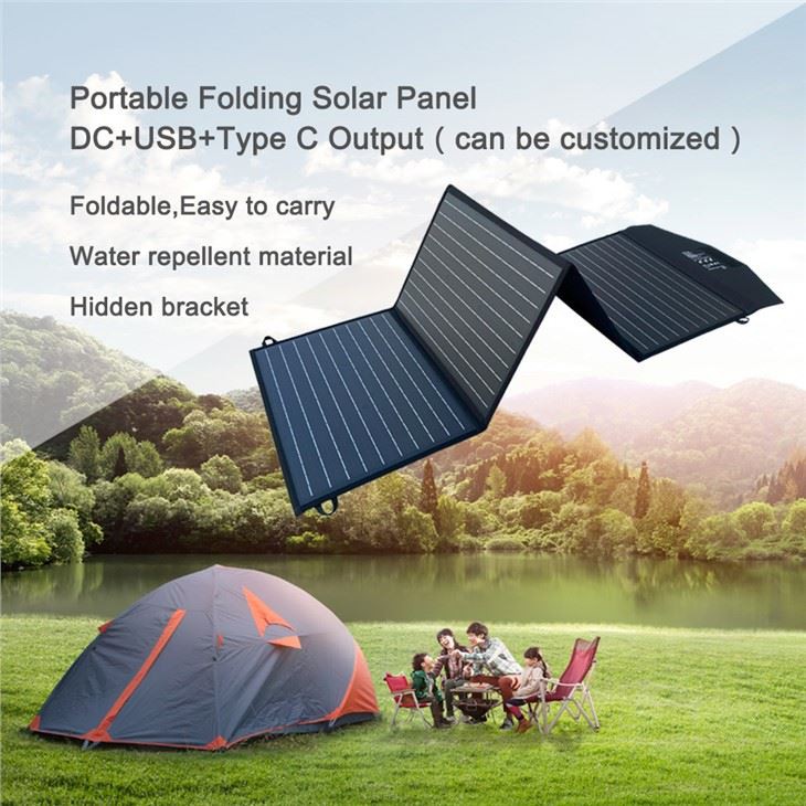 แผงเซลล์แสงอาทิตย์แบบพกพาแบบพกพาได้ 100W